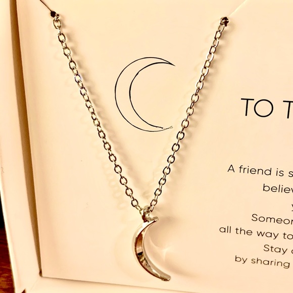 🆕 Gemma Simone To the Moon and Back necklace pair - Picture 4 of 5